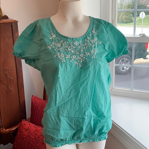 Green Floral Shirt - Picture 1 of 2